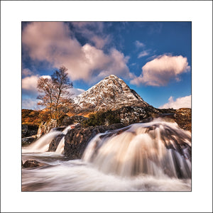 Buachaille Etive Falls by John Taggart Fine Art Landscapes