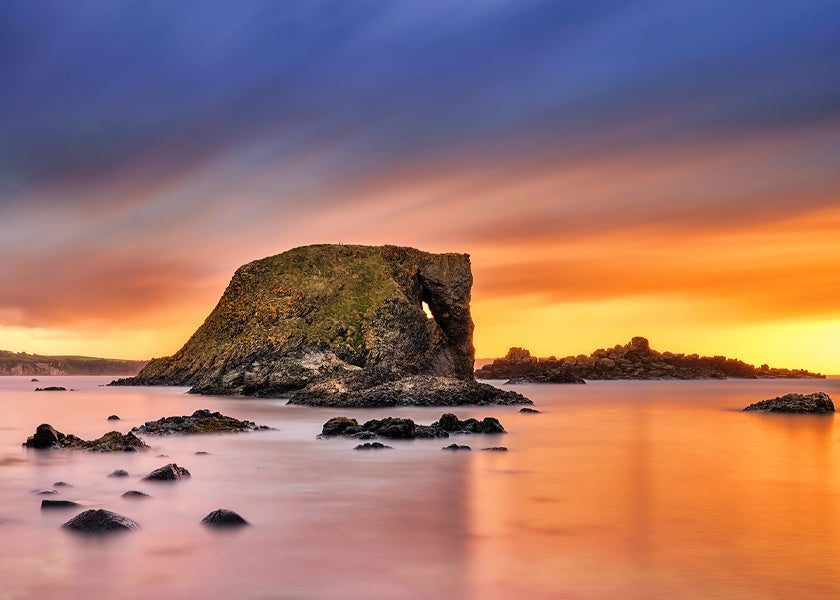 fine art panoramic landscape photography in a variety of frame colours and print sizes of scotland and ireland
