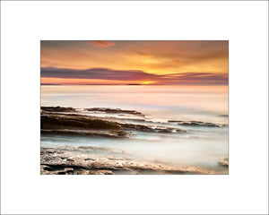 Atlantic Sunrise of the coast of west Donegal Ireland by John Taggart Landscapes