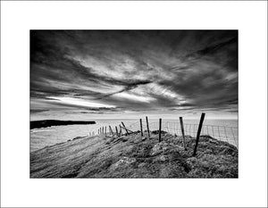 Crooked Fence on Wild Atlantic Way Glencolmcille County Donegal by John Taggart Landscapes 