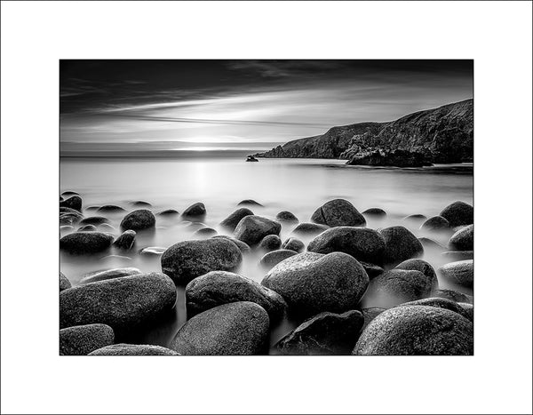 Sunset at Bloody Foreland [Croc Fola] in Gweedore, A magical place in County Donegal by John Taggart Landscapes