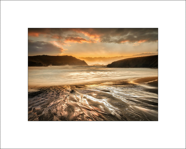 Clogher Strand at sunset in beautiful County Kerry Ireland by John Taggart Landscape Photography