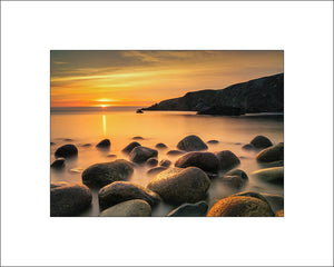 Summer sunset across Bloody Foreland Gweedore in County Donegal by Irish Landscape Photographer John Taggart