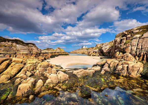 Rocky cove Donegal Wild Atlantic Way Ireland coastal landscape