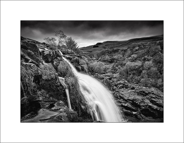 Fintry Falls on the Loop of Fintry in Scotland by John Taggart Landscapes