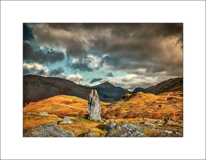 Fionns Rock in Glen Lyon Perthshire by John Taggart Landscapes