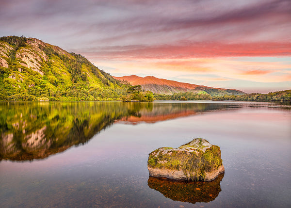 Glanmore Lake Beara Peninsula Print – Irish Landscape Wall Art