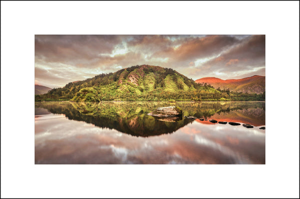 Morning Light on Glanmore Lough, Kingdom Of Kerry by John Taggart Landscapes