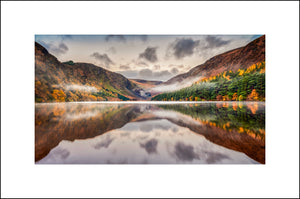 Early morning mist rising on Glendalough in County Wicklow by John aggart Landscapes