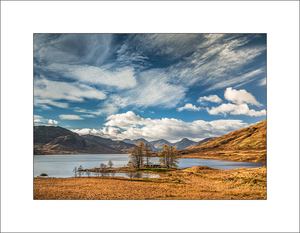 Loch Arklet with the Arrochar Alps as a backdrop by John Taggart Landscapes