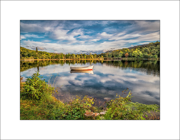 Stillness and calm on beautiful Loch Arkaig by John Taggart Landscapes 