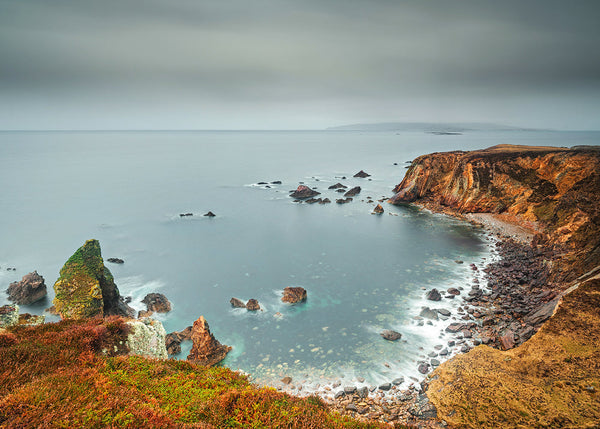 Maghery sea arches Donegal rugged cliffs turquoise water Wild Atlantic Way Irish landscape photography