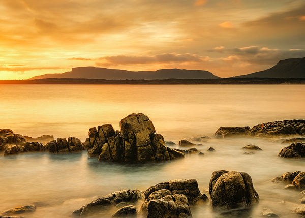 Mullaghmore sunset County Sligo Benbulben Irish seascape print
