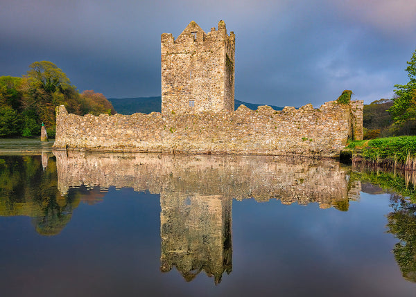 
Narrow Water Castle stands proud on the banks of Carlingford Lough, perfectly mirrored in still waters. A timeless reminder of Ireland's medieval past
