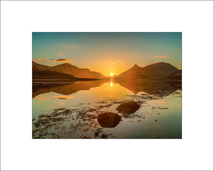 Pap Of Glencoe Sunrise by John Taggart Landscapes 