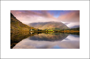 A moody misty reflection in the Black Valley Killarney County Kerry by John Taggart Landscapes