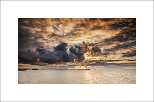 Portrush &amp; The Skerries From Fair Head County Antrim by John Taggart Landscapes