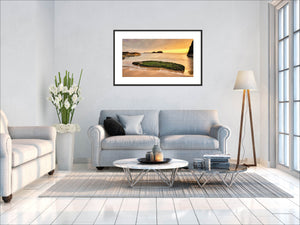 Framed Irish Landscape prints by John Taggart