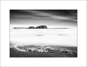 A grand soft day looking onto Sheep Island, Ballintoy County Antrim by John Taggart Landscapes