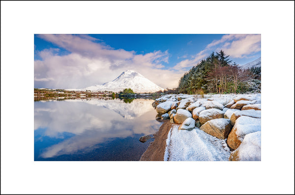 Winter Mount Errigal, Gweedore County Donegal by John Taggart Landscapes