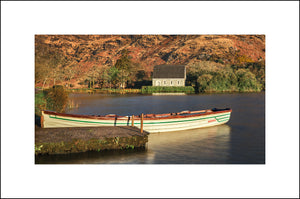 Beautiful morning light at St Finbarrs Oratory at Gougane Barra County Cork by John Taggart Landscapes