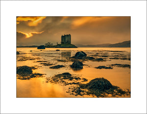 Castle Stalker at Sunset by John Taggart Landscape Photography