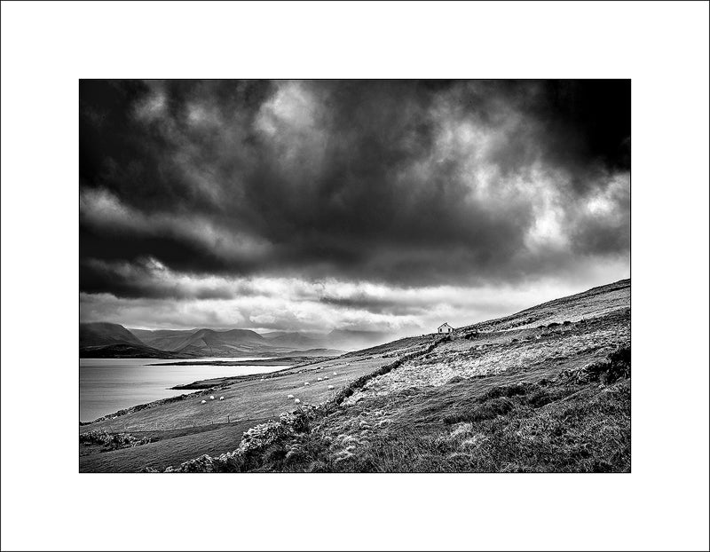 Storms approaching Brandon Bay County Kerry ireland by John Taggart Landscapes
