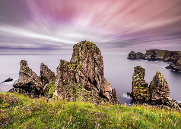 Sea Stacks of Tory Island, County Donegal by John Taggart Landscapes