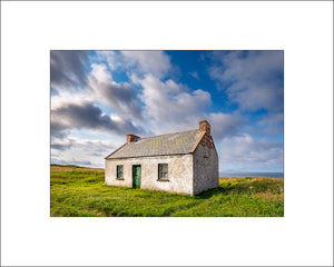 Abandoned Cottage on Tory Island County Donegal by John Taggart Landscapes