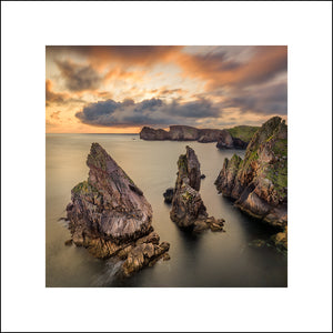 Morning light just after sunrise on Tory Island County Donegal by John Taggart Landscapes