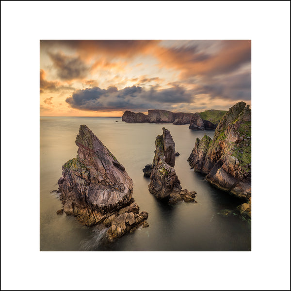 Morning light just after sunrise on Tory Island County Donegal by John Taggart Landscapes