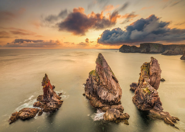 Tory Island Sea Stacks County Donegal Ireland by Irish Landscape Photographer John Taggart