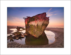 Baltray Shipwreck Co Louth Ireland by Irish landscape Photographer John Taggart