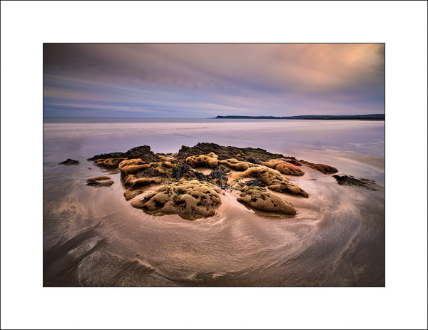 Evening light at Clonea Bay Co Waterford Ireland by John Taggart Landscape Photographer
