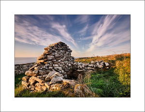 Corran Beg Ruin near Mizen Head in Co Cork by Irish Landscape Photographer John Taggart
