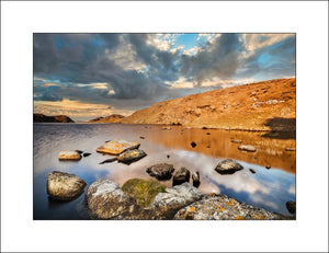 Dun Lough on Three Castle Head West Cork Ireland by John Taggart Landscapepes