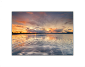 Reflections on Inch Strand at sunrise on the Dingle Peninsula Co Kerry Ireland by John Taggart Landscape Photography, Prints available in various sizes on our website.