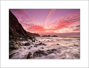 dawn ay Kilfrassy on Waterfords coast by irish landscape photographer John Taggart