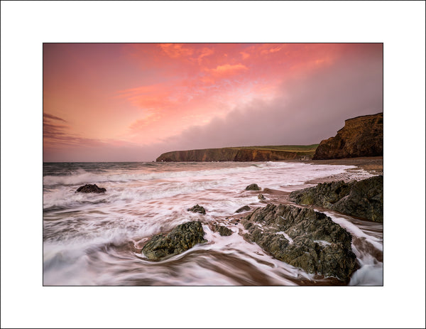 Kilfarrasy Waves Co Waterford by John Taggart Landscape Photographer