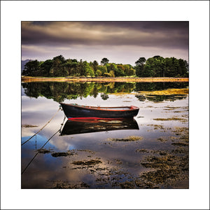Lonesome Boat at Dingle Co, Kerry Ireland By Award Winning Fine Art Irish Landscape Photographer  John Taggart