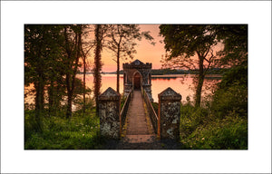 lough key turret at dusk by johnt taggart an irish landscape photography 