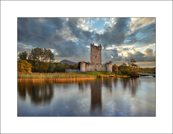 Ross Castle reflection in Killarney Co Kerry Ireland by John Taggart Landscape Photographer