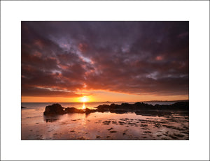 Sunrise at the Skerries Co Dublin Ireland by irish landscape Photographer John Taggart