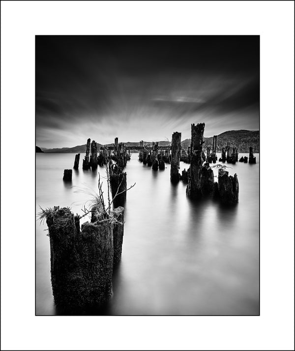 Black & White Landscape Photography at Loch Ness Scotland