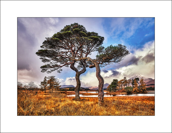 landscape photography of Scotland at Loch Tulla